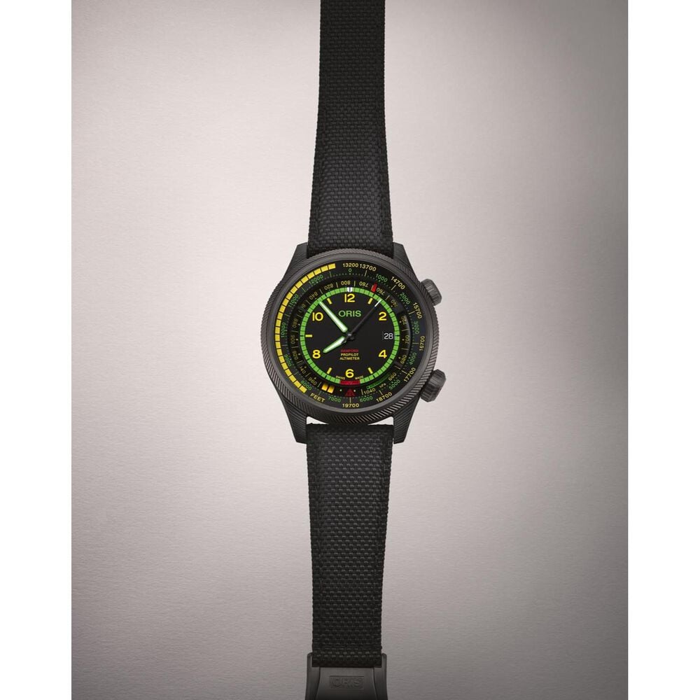Oris x Bamford ProPilot Altimeter 'Mission Control' Limited Edition 47mm Black Dial Watch image number 3