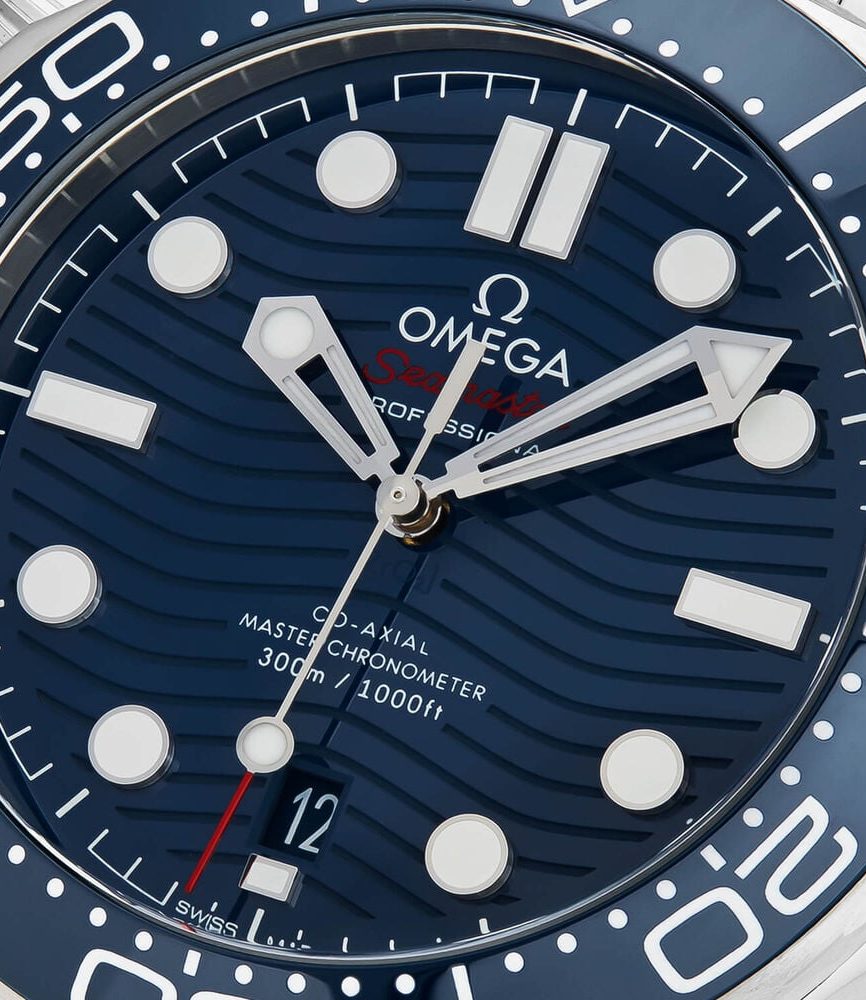Omega Seamaster Chronometer Blue Dial Steel Men's Watch image number 2