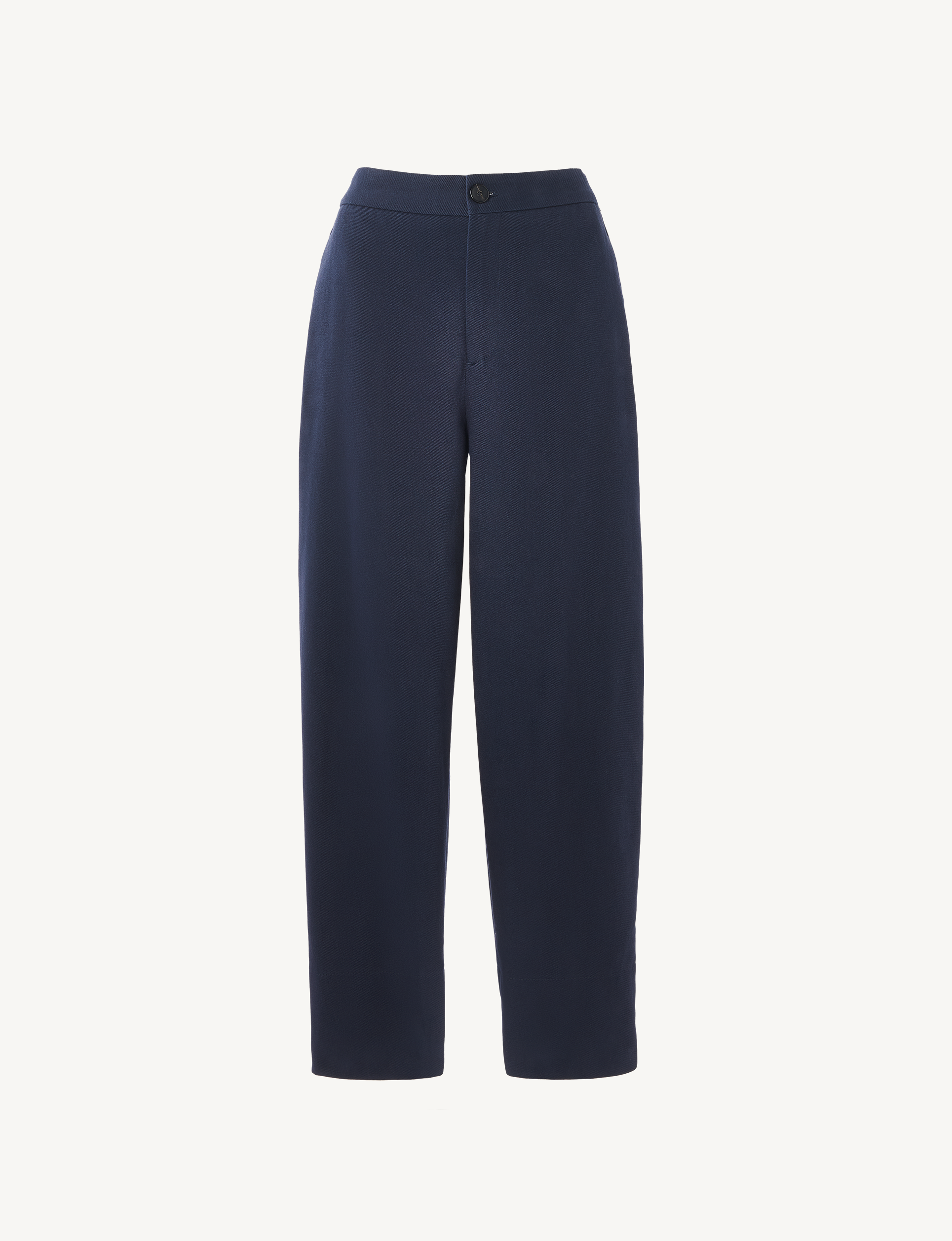 Chartwell Trouser: Cotton Twill, Navy Blue - Image 2