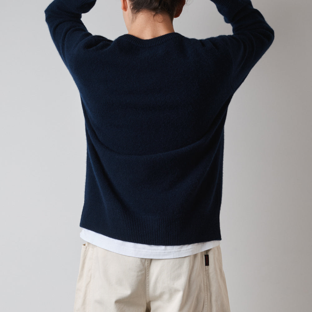 Merci - Pull en cachemire Claudio - Marine - Image 3