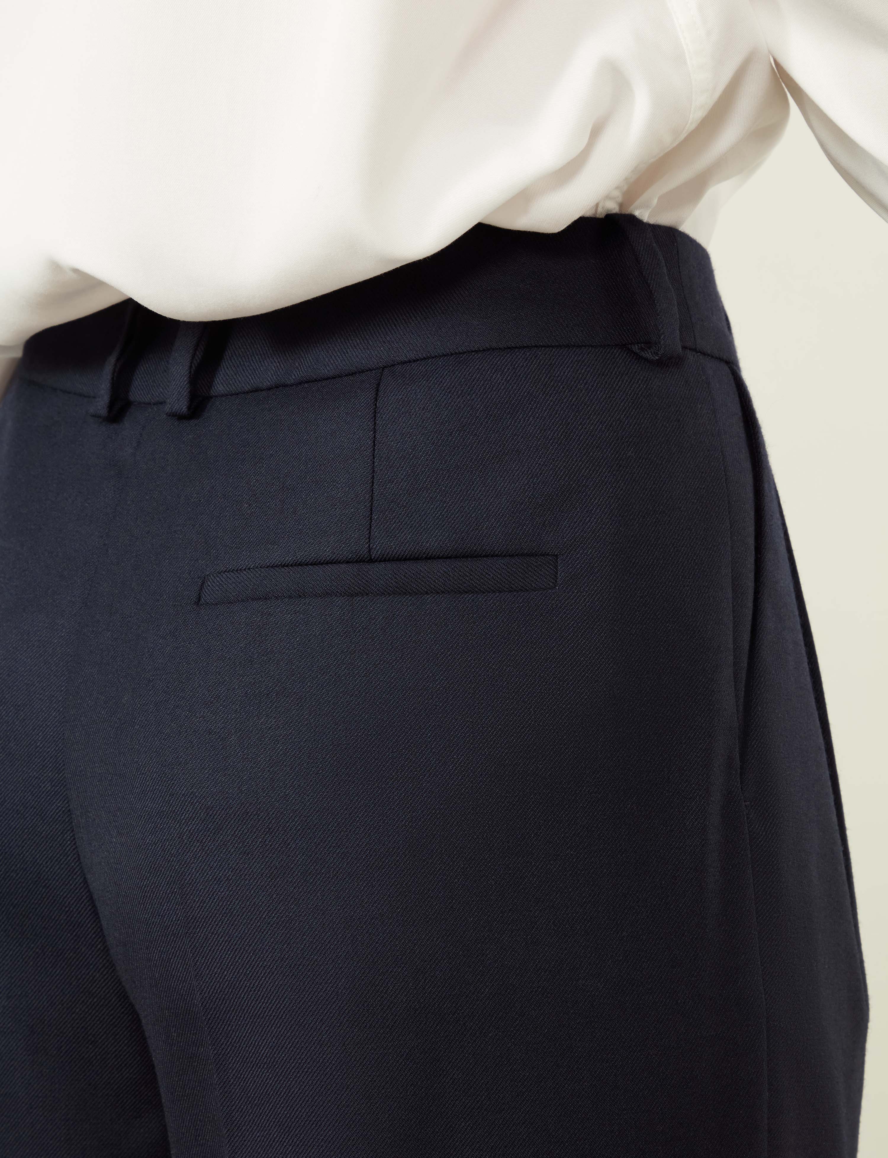 Rampling Trouser: Wool, Navy - Image 5