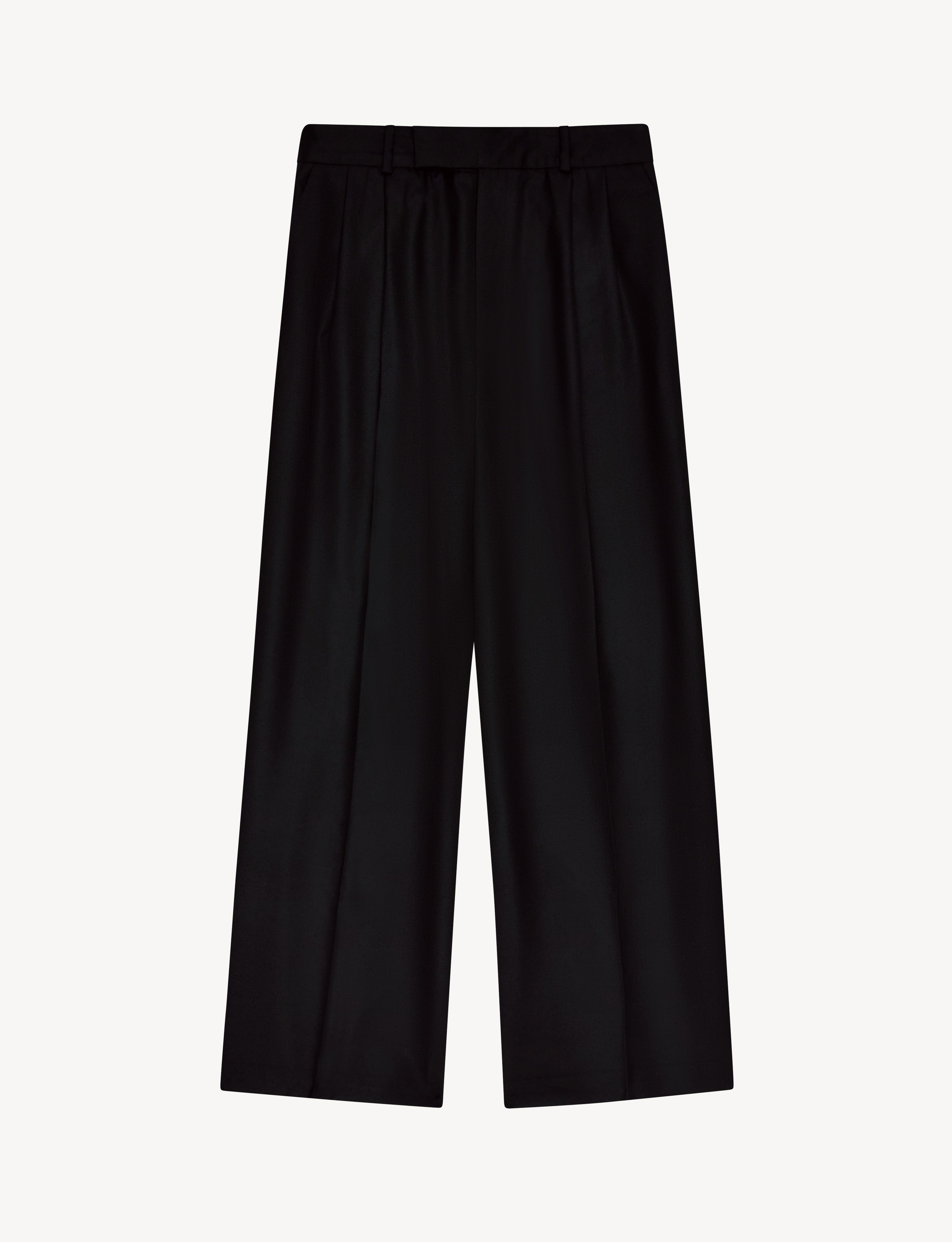 Rampling Trouser: Wool, Black - Image 3
