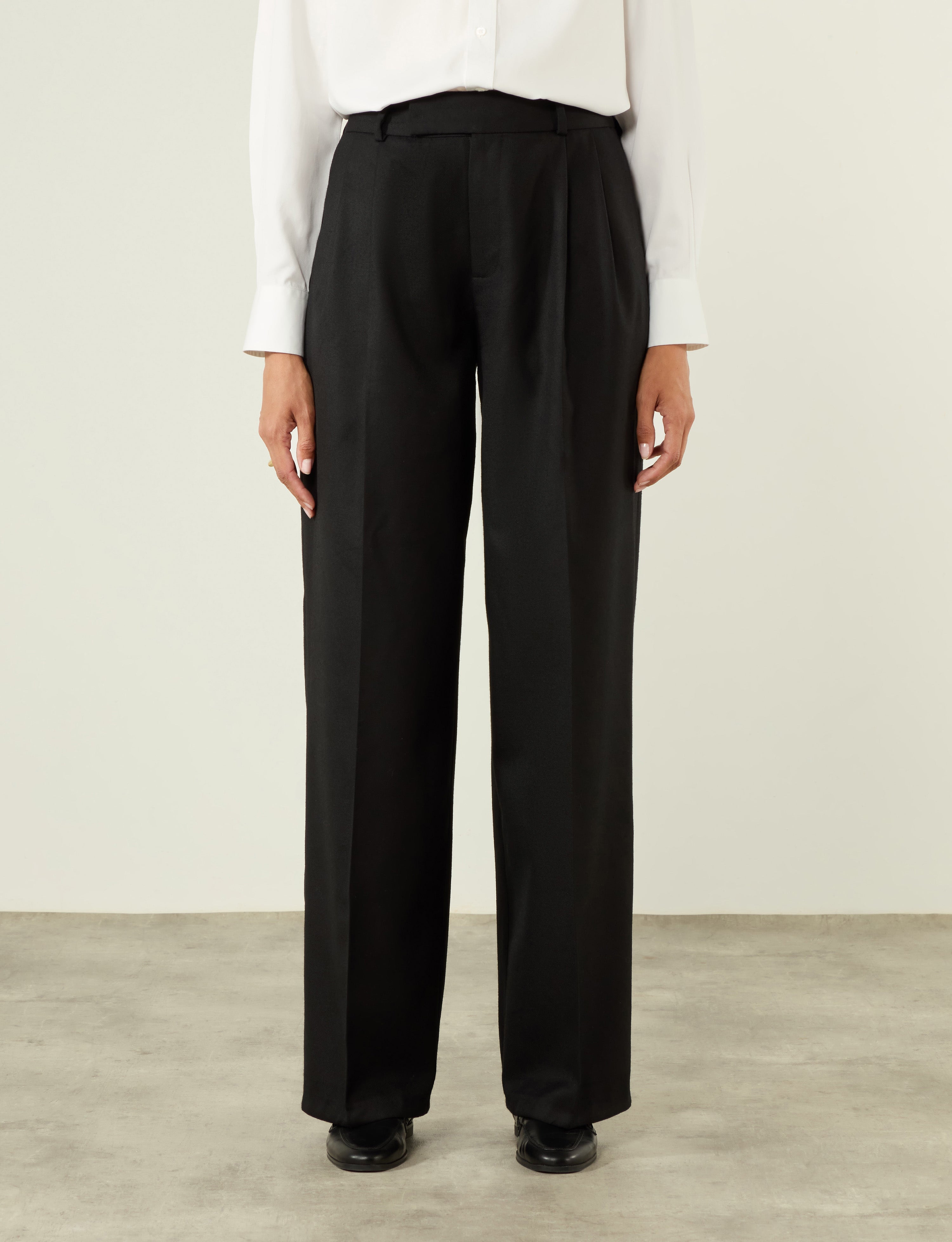 Rampling Trouser: Wool, Black - Image 8