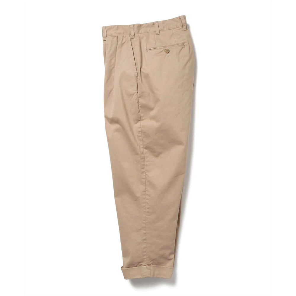 Beams Plus - Pantalon ? pinces - Beige - Image 4
