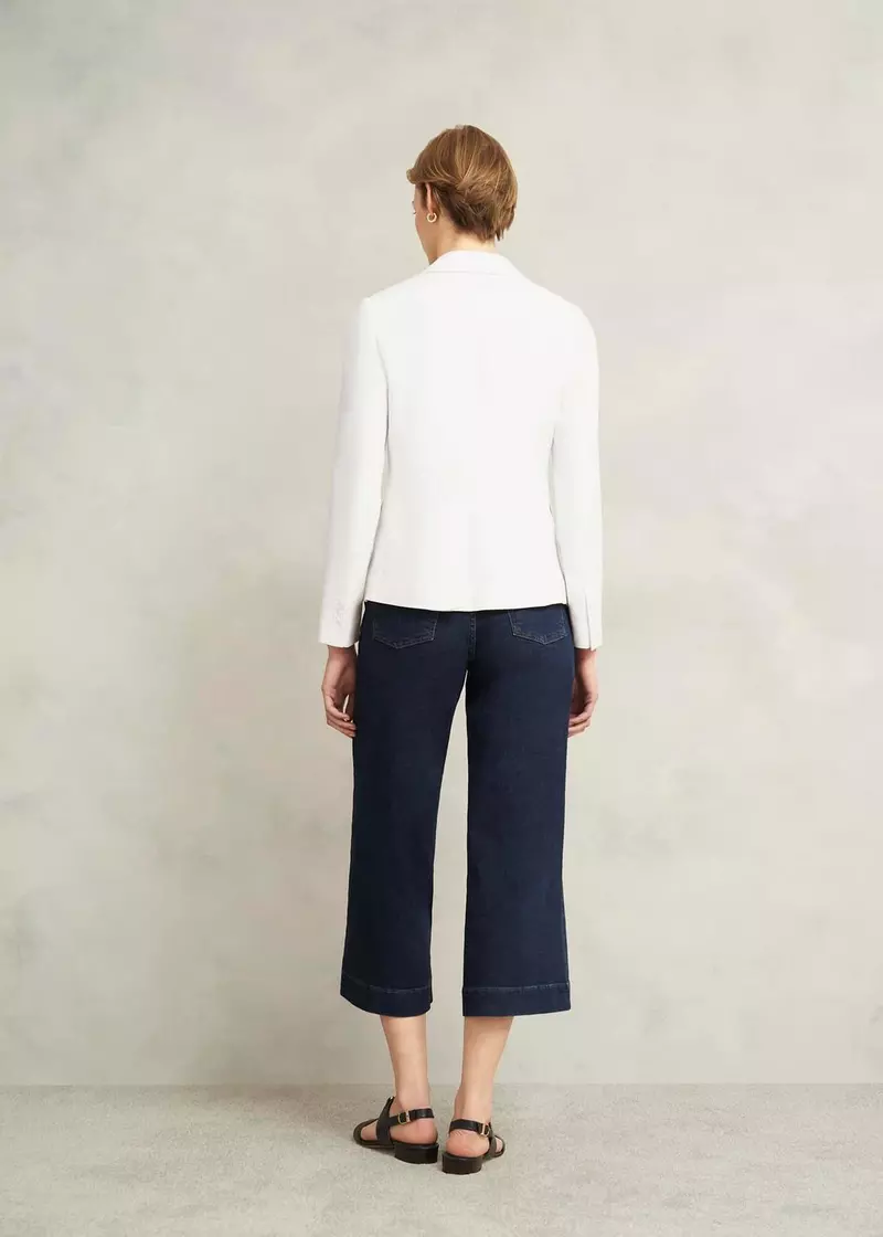 Blake Linen Jacket, Ivory, hi-res