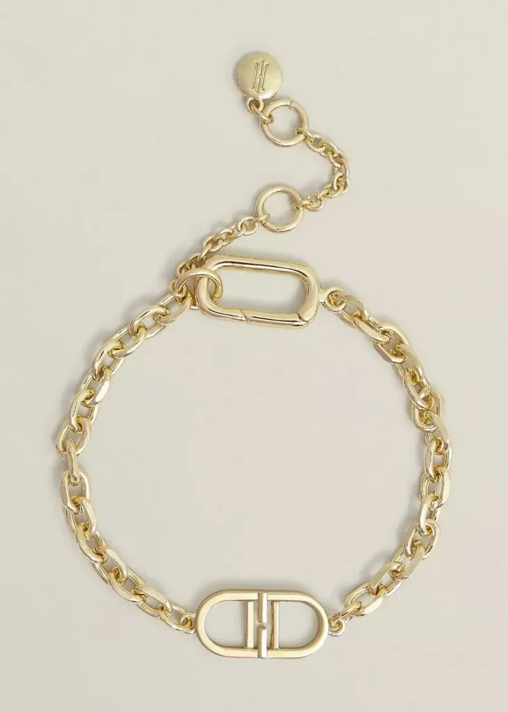 Bette Chain Bracelet, Gold, hi-res
