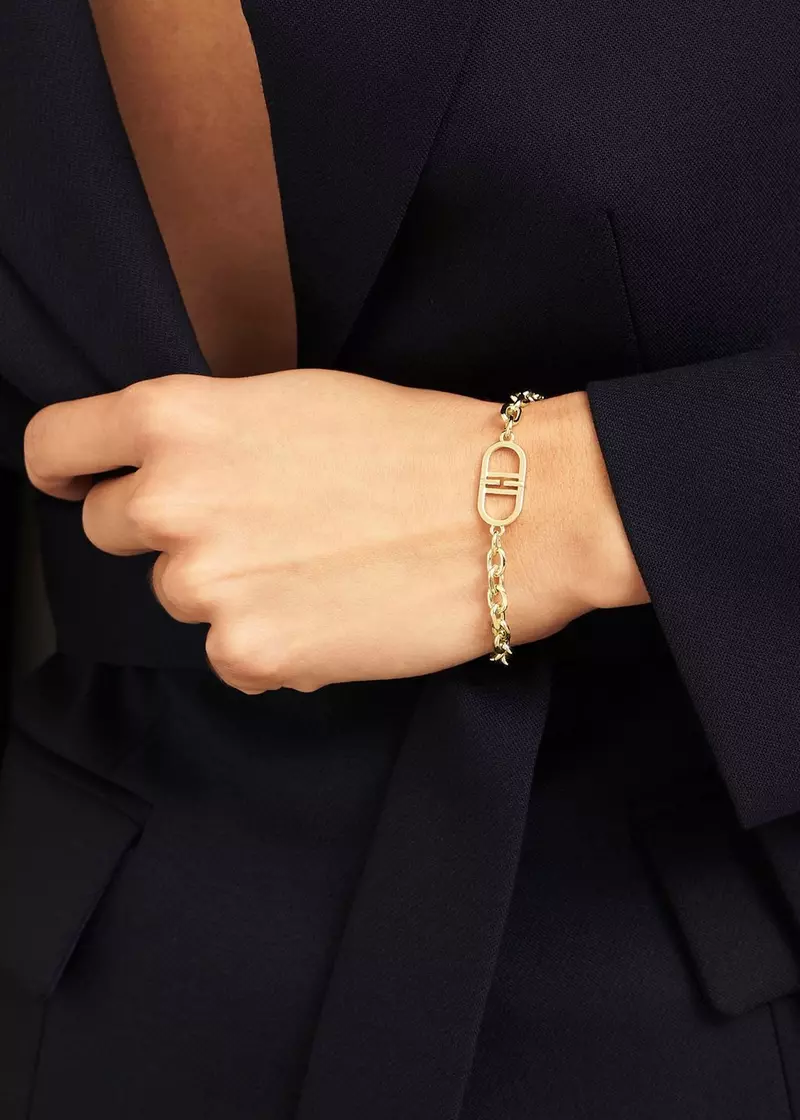 Bette Chain Bracelet, Gold, hi-res