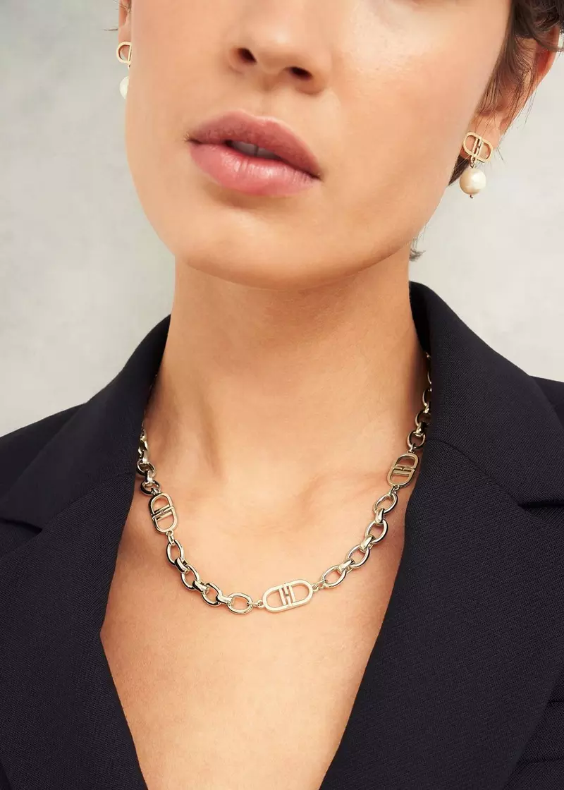 Bette Chain Necklace, Gold, hi-res