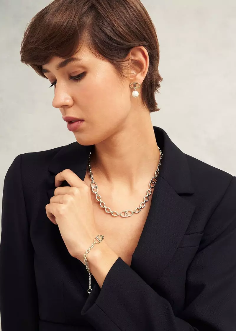 Bette Chain Necklace, Gold, hi-res