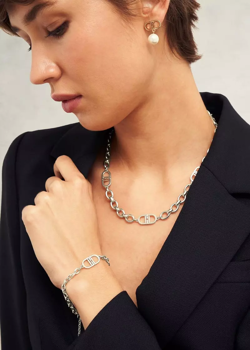 Bette Chain Necklace, Gold, hi-res