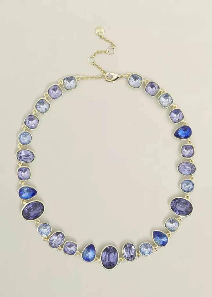 Indira Necklace, Blue Gold, hi-res