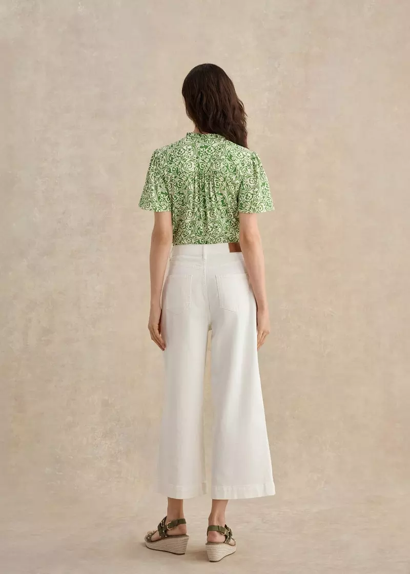 Brinley Crop Jeans, Off White, hi-res