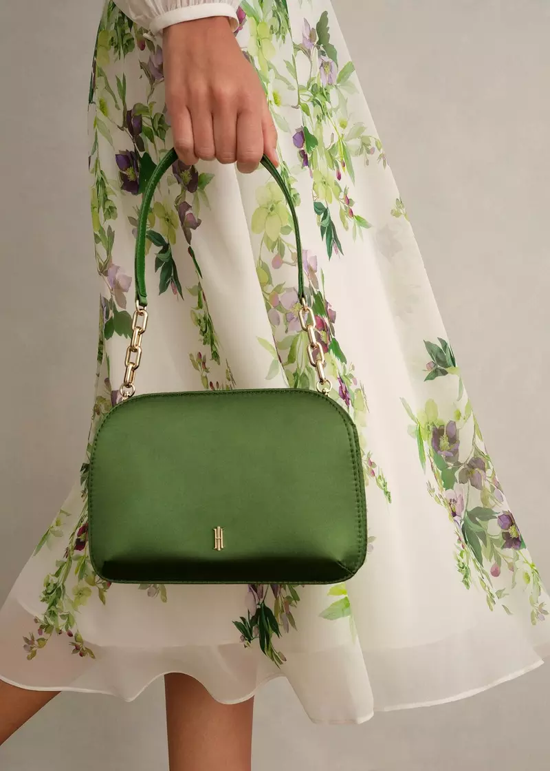 Milan Clutch, Bay Leaf Green, hi-res
