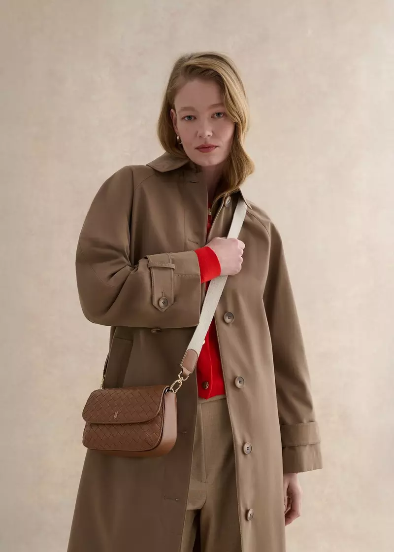 Berwick Woven Bag, Tan, hi-res