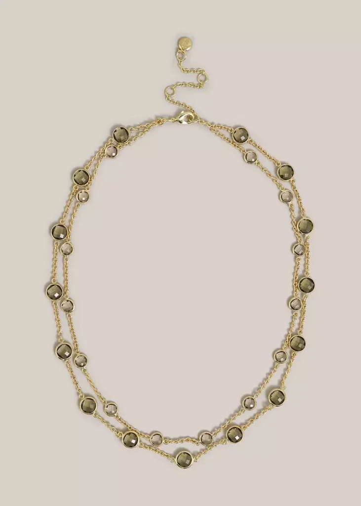 Rosabel Necklace, Gold, hi-res
