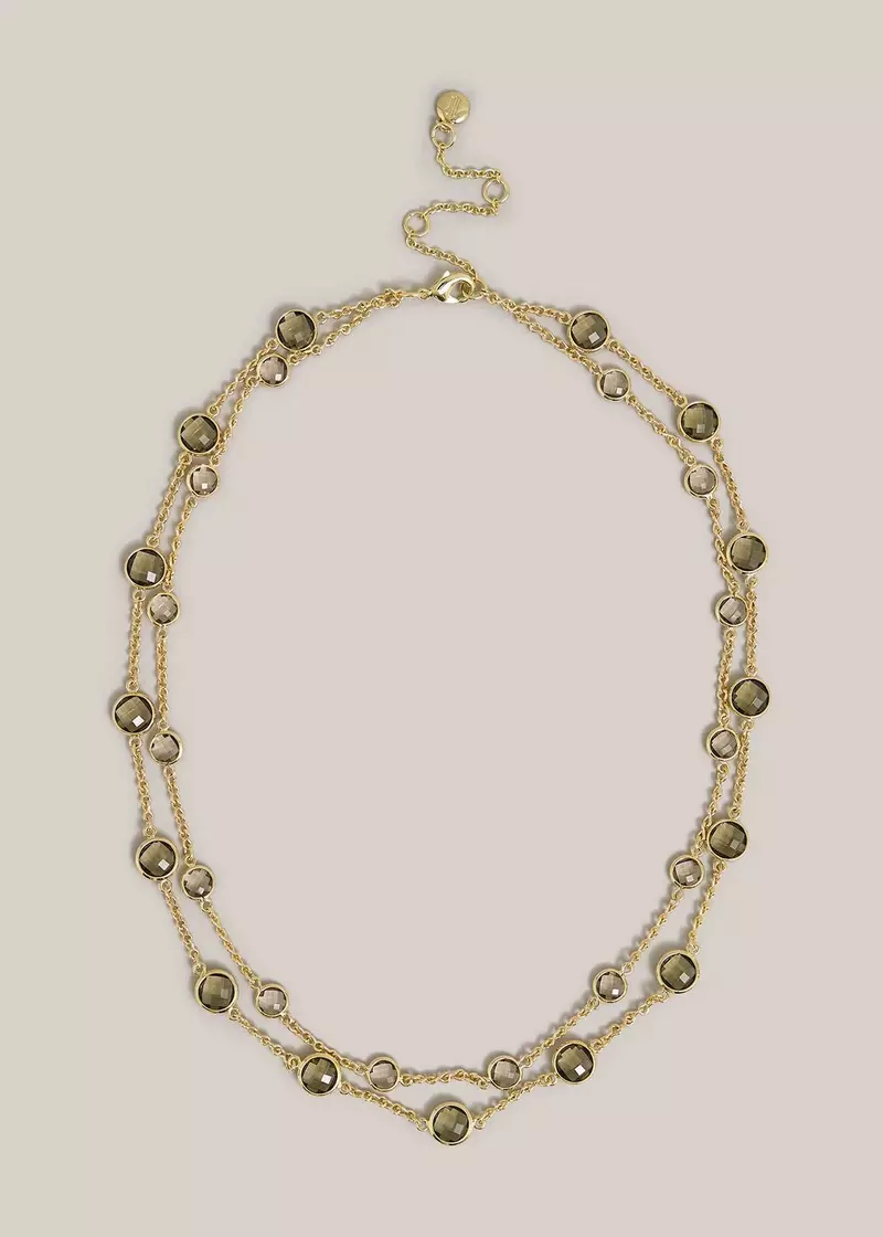 Rosabel Necklace, Gold, hi-res
