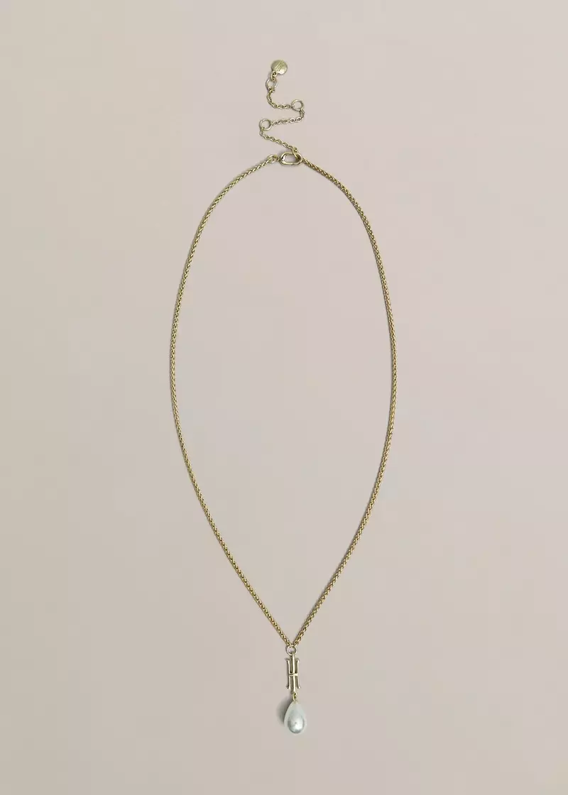 Bette Pendant Necklace, Gold, hi-res