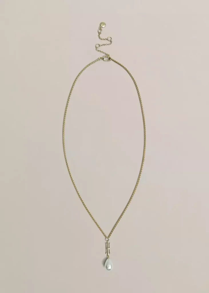 Bette Pendant Necklace, Gold, hi-res