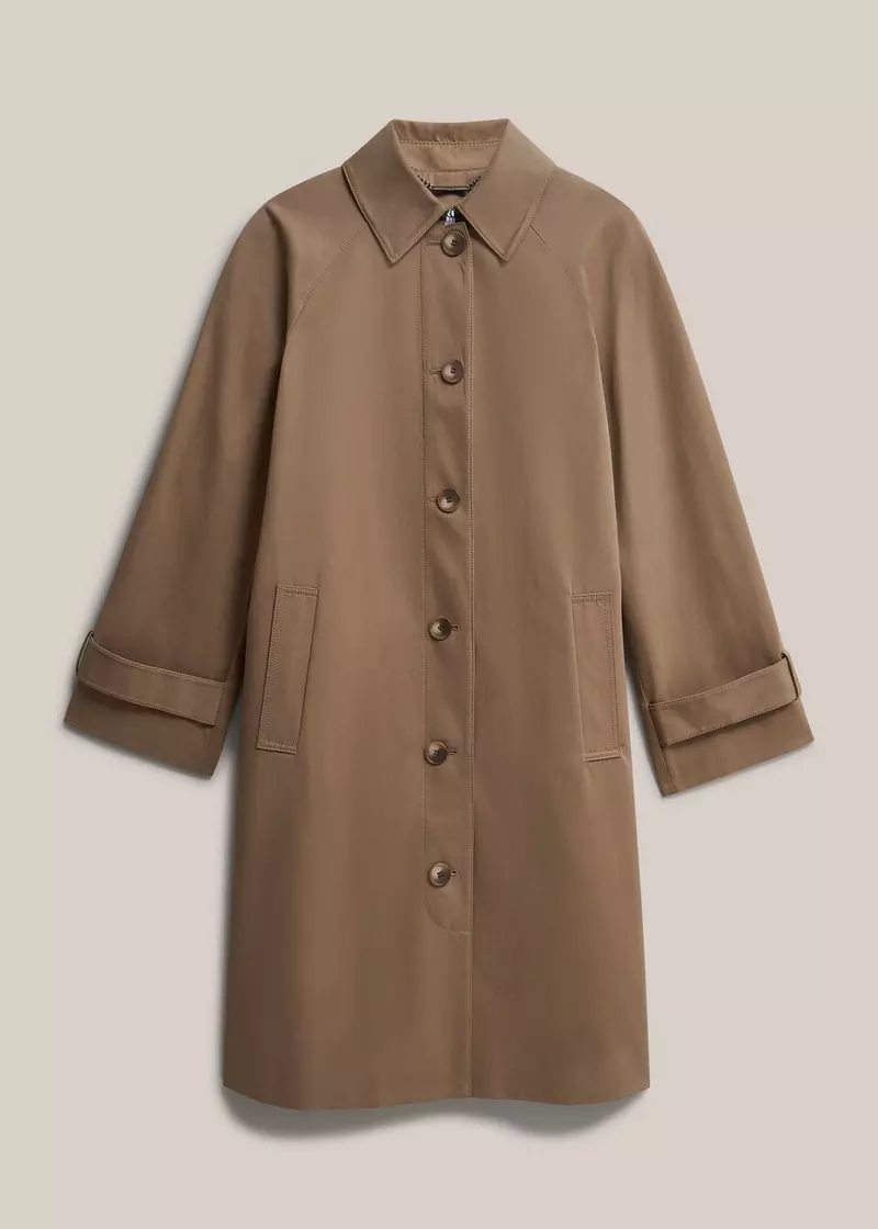 Lucy Shower Resistant Trench Coat, Mink Brown, hi-res