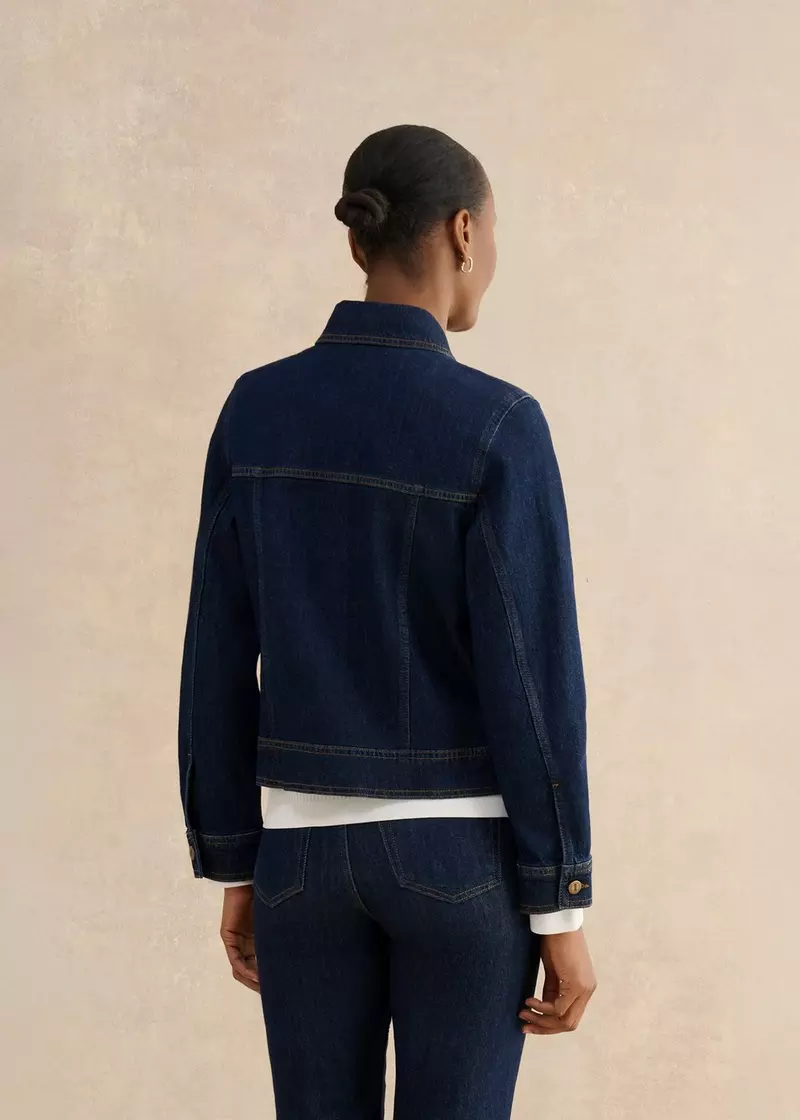 Vivienne Jacket, Indigo, hi-res