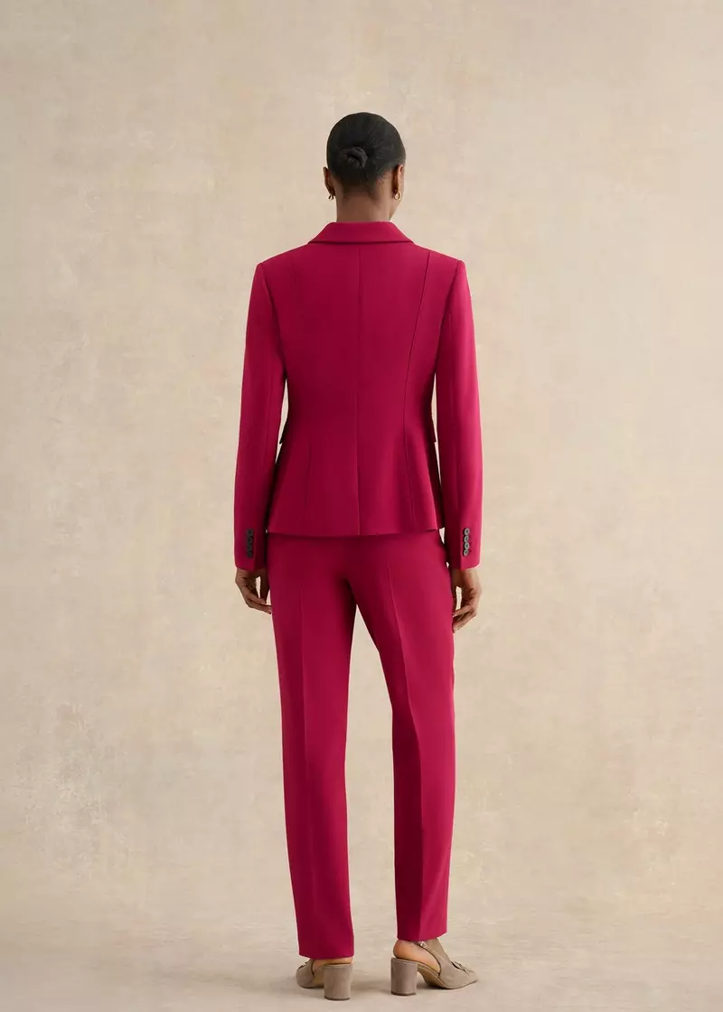 Gemma Suit Jacket, Beetroot Pink, hi-res
