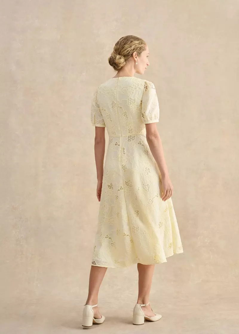 Ellie Dress, Pale Yellow, hi-res