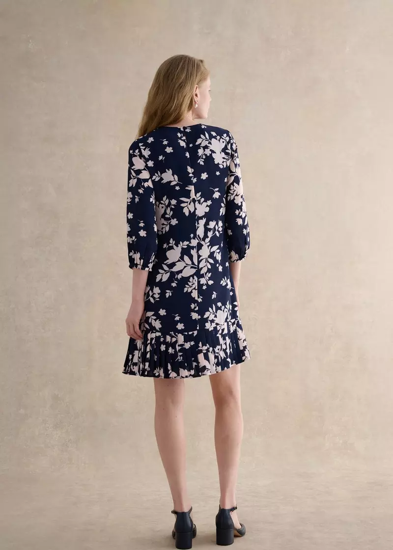 Liana Floral Mini Dress, Midnight Pink, hi-res