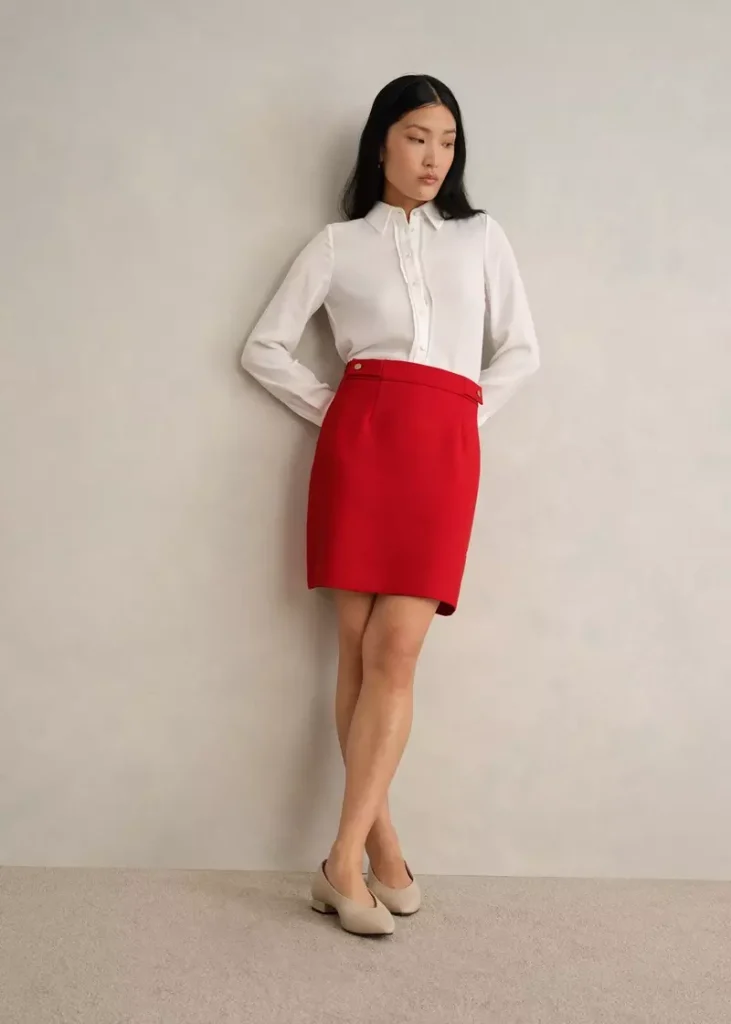 Nessie Skirt, Pepper Red, hi-res