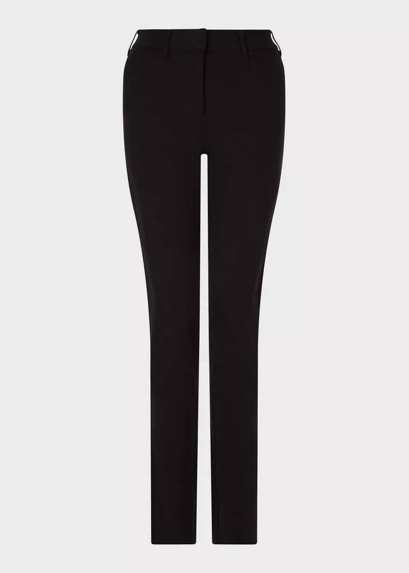 Petite Amanda Skinny Jeans With Stretch, Black, hi-res