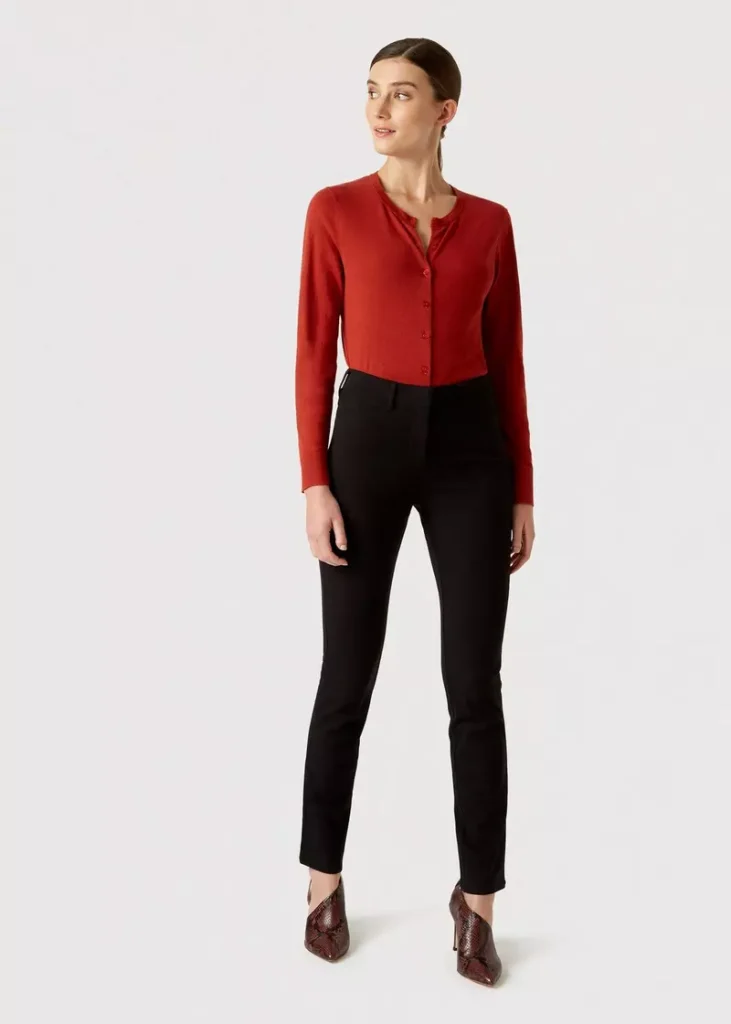 Petite Amanda Skinny Jeans With Stretch, Black, hi-res