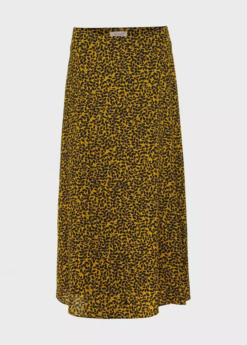 Annette Skirt, Chartreuse Navy, hi-res