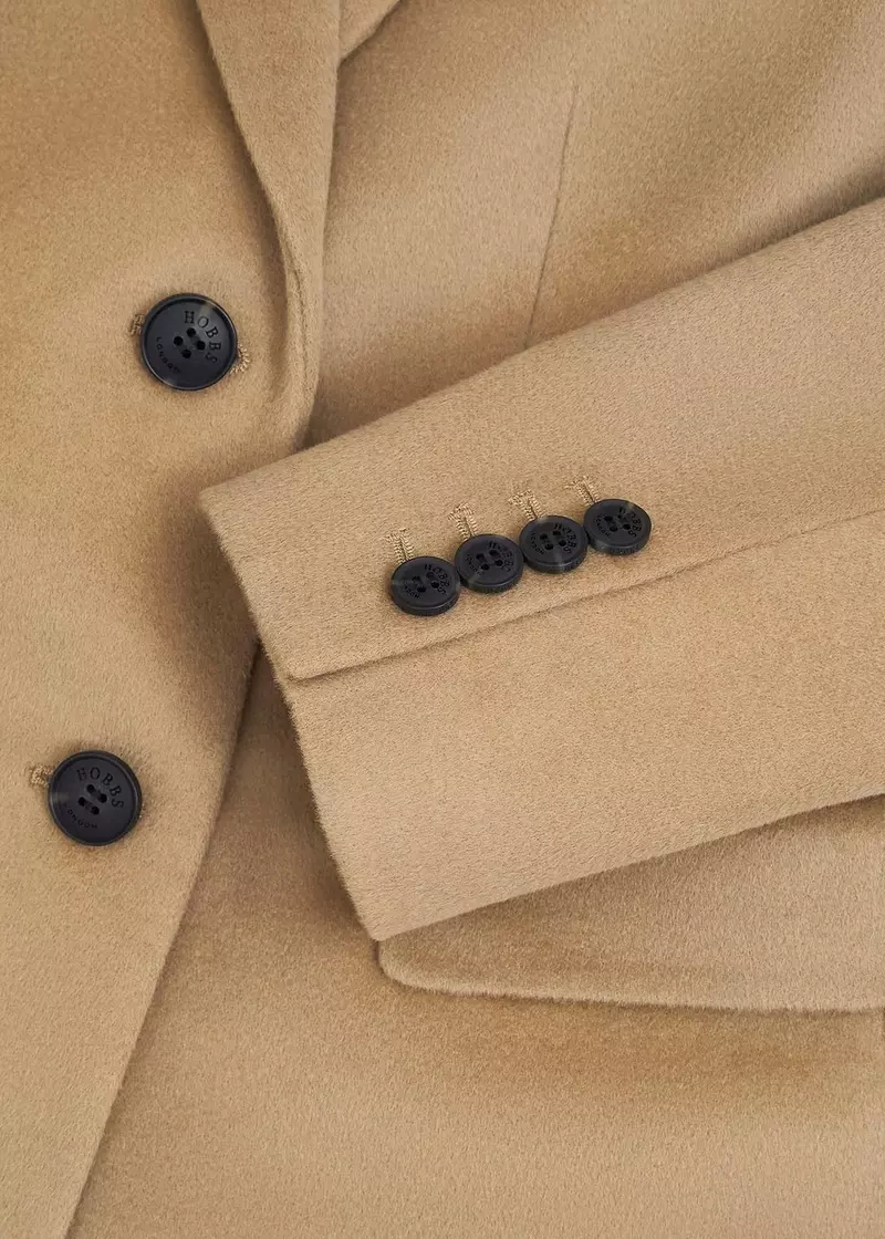 Cavendish Wool Coat, Hobbs Camel, hi-res