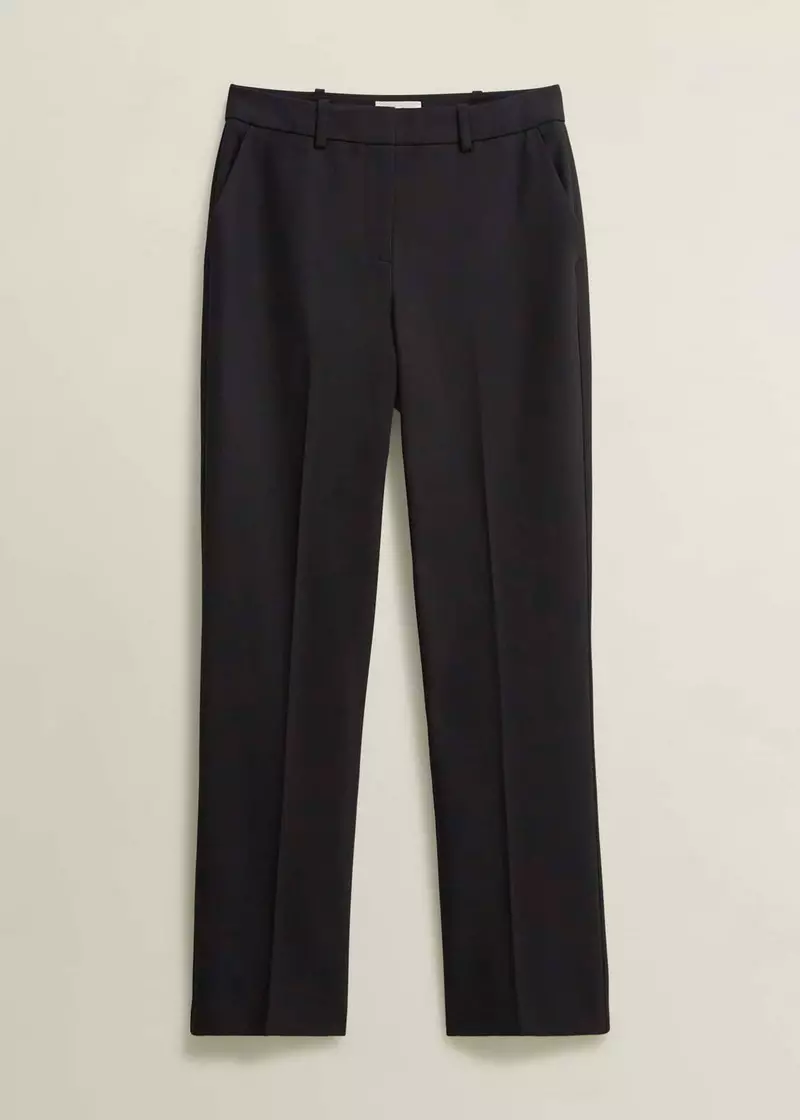 Petite Gerrie Trousers, Black, hi-res
