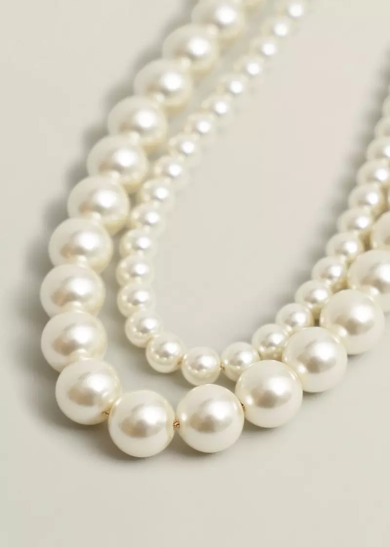 Lalena Necklace, Ivory, hi-res