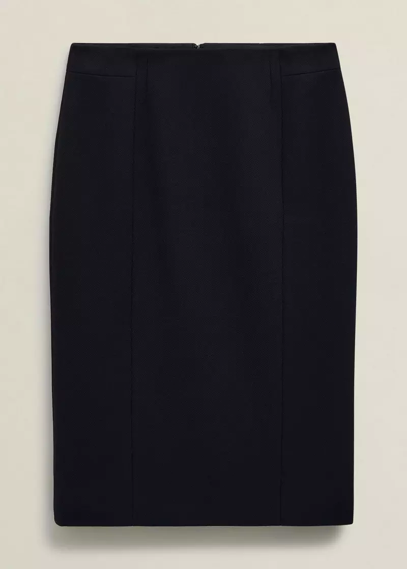 Petite Ivy Skirt, Navy, hi-res