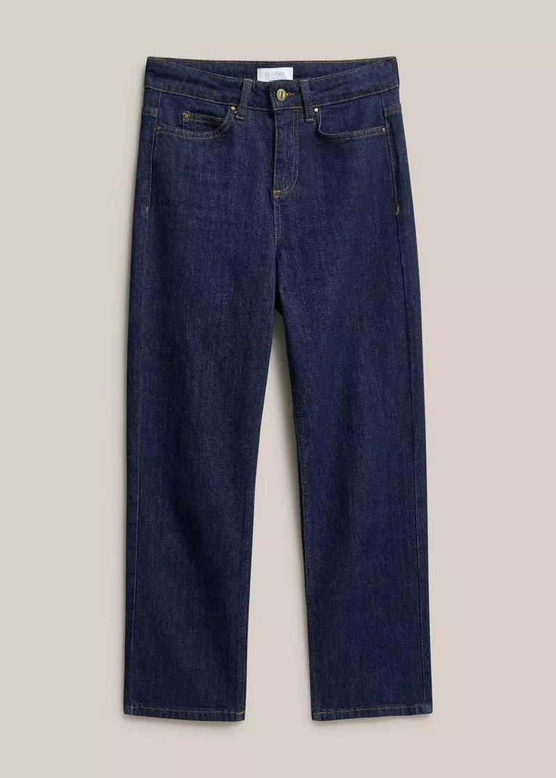 Shea Straight Jeans, Indigo, hi-res
