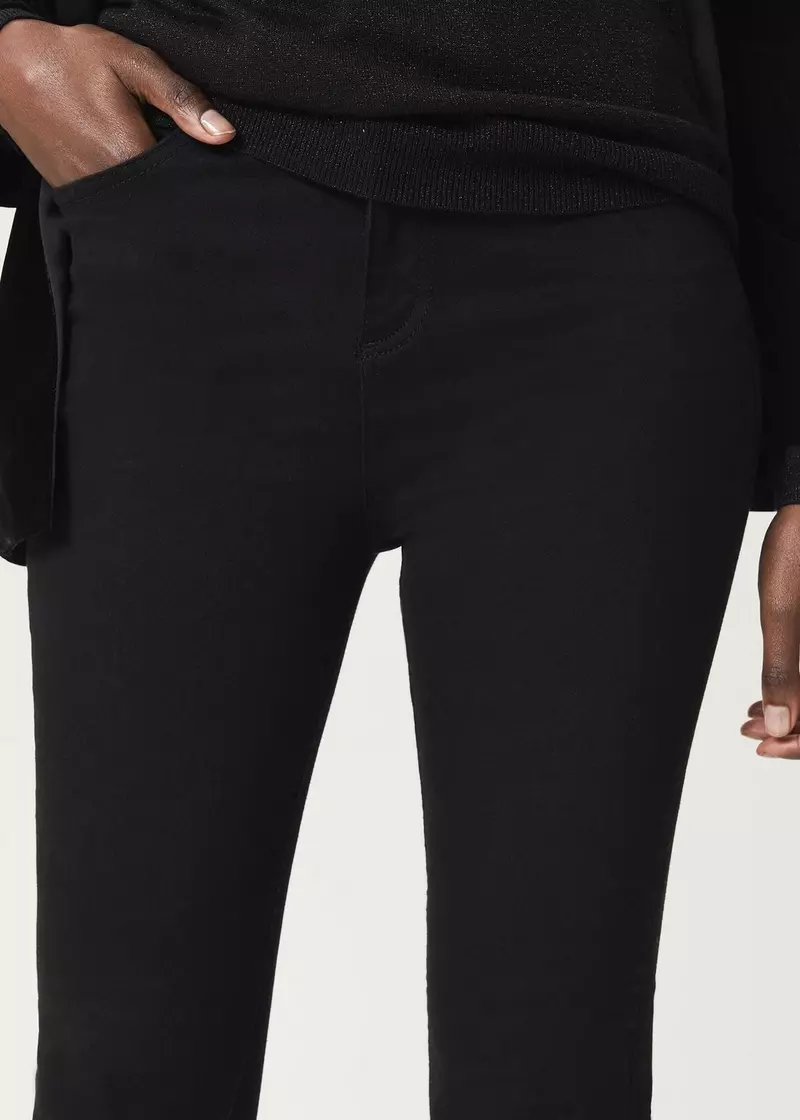 Petite Gia Sculpting Jeans, Black, hi-res