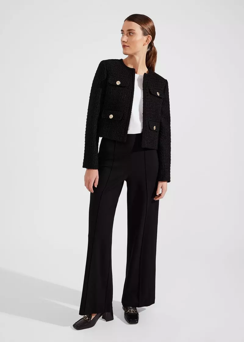 Petite Prim Trousers, Black, hi-res