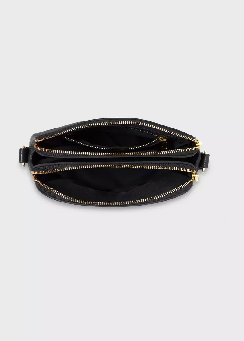Carlton Crossbody Bag, Black, hi-res