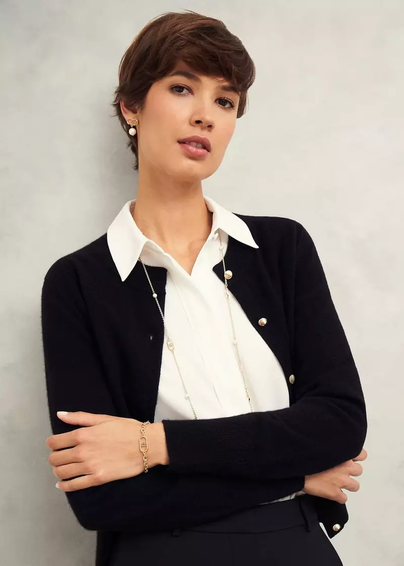 Bette Long Necklace, Gold, hi-res