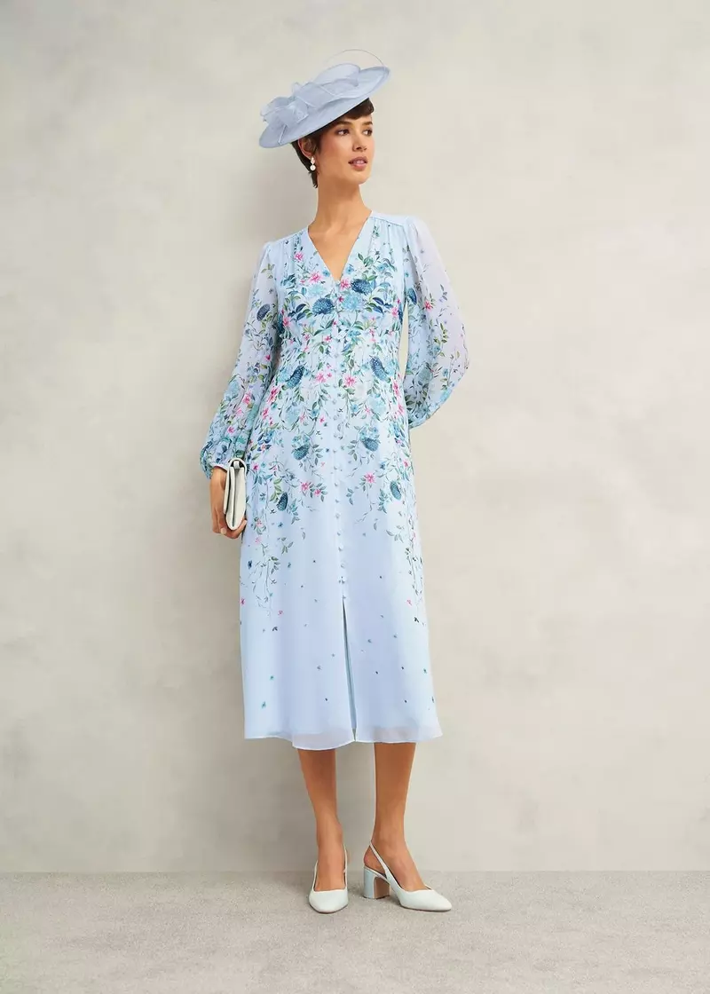 Ottilie Fascinator, Pale Blue, hi-res