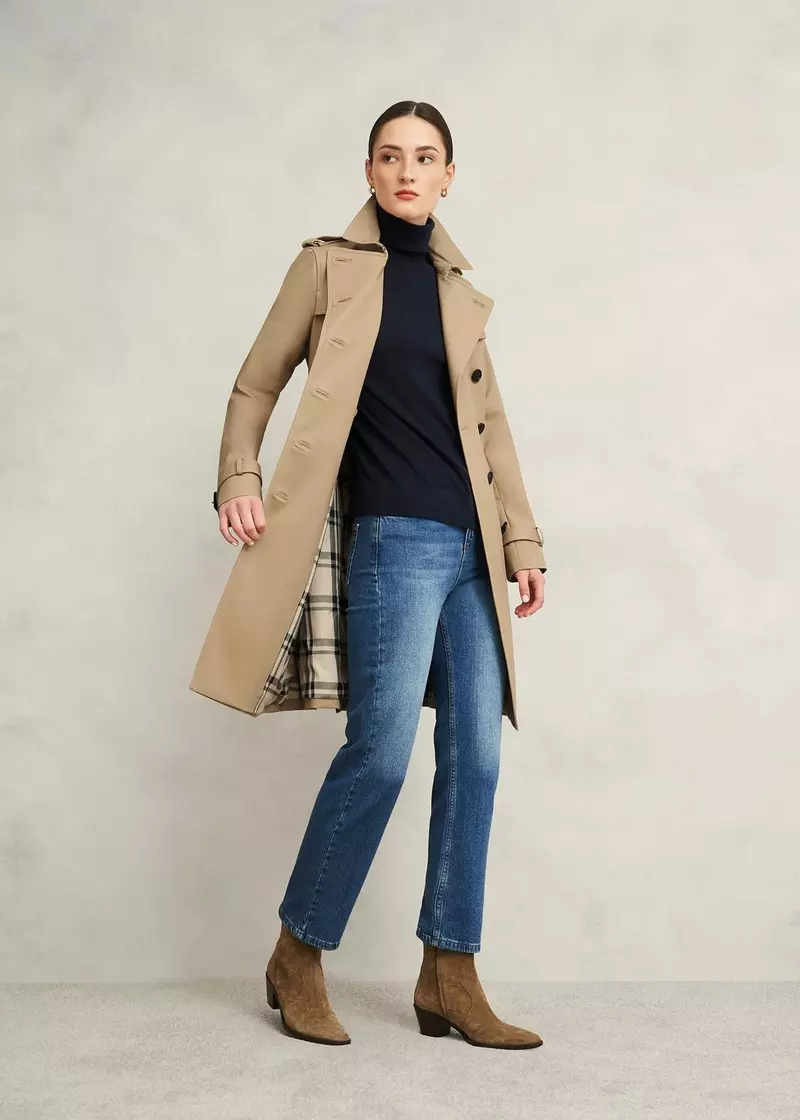 Skylar Trench Coat, Tan, hi-res