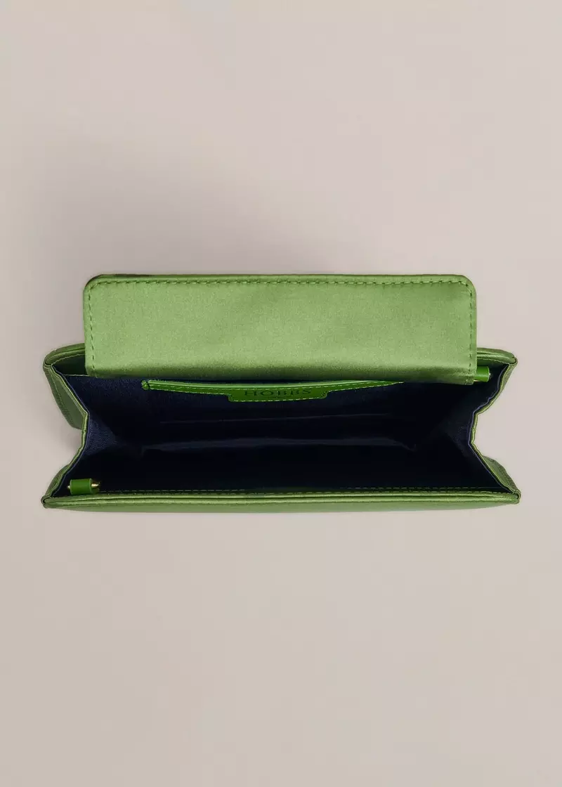 Milan Clutch, Bay Leaf Green, hi-res