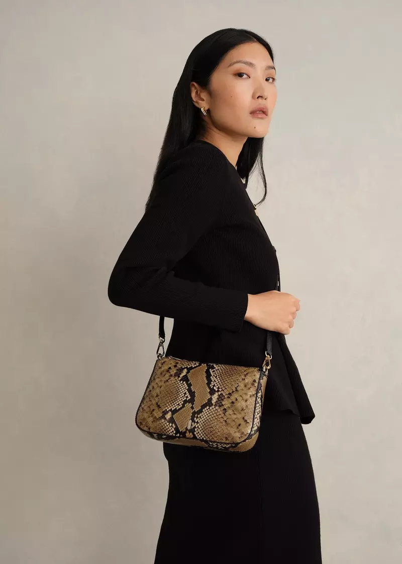 Briella Crossbody Bag, Snakeskin, hi-res