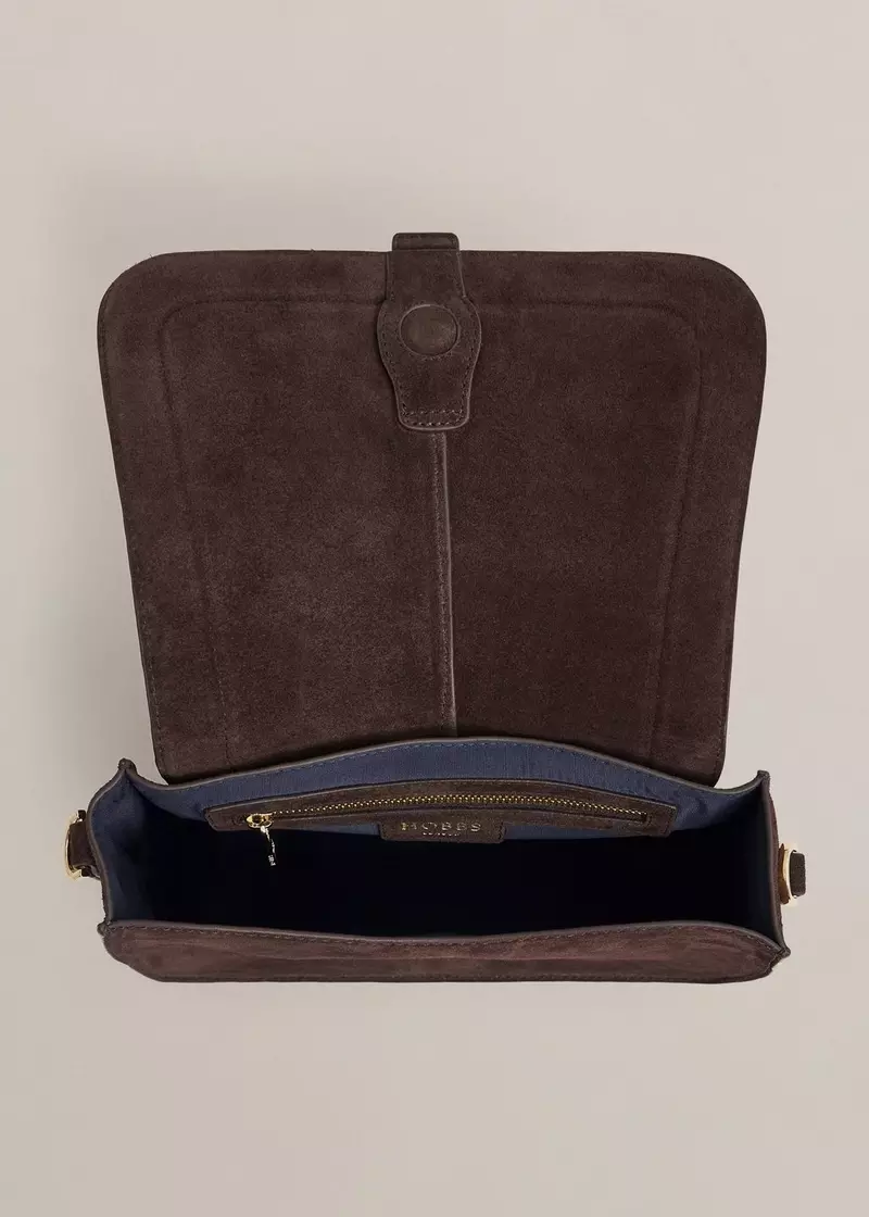 Wren Crossbody Bag, Chocolate Brown, hi-res