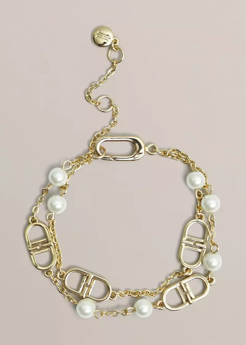 Bette Layered Bracelet, Gold, hi-res