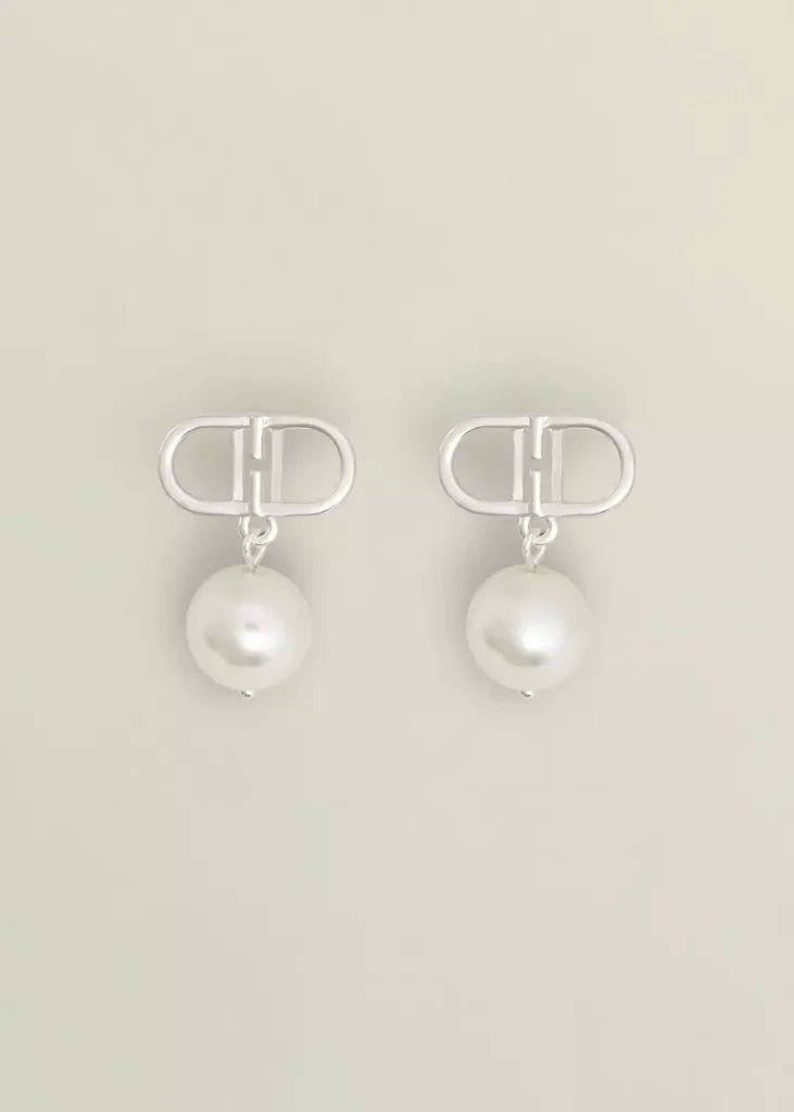 Bette Earrings, Silver, hi-res