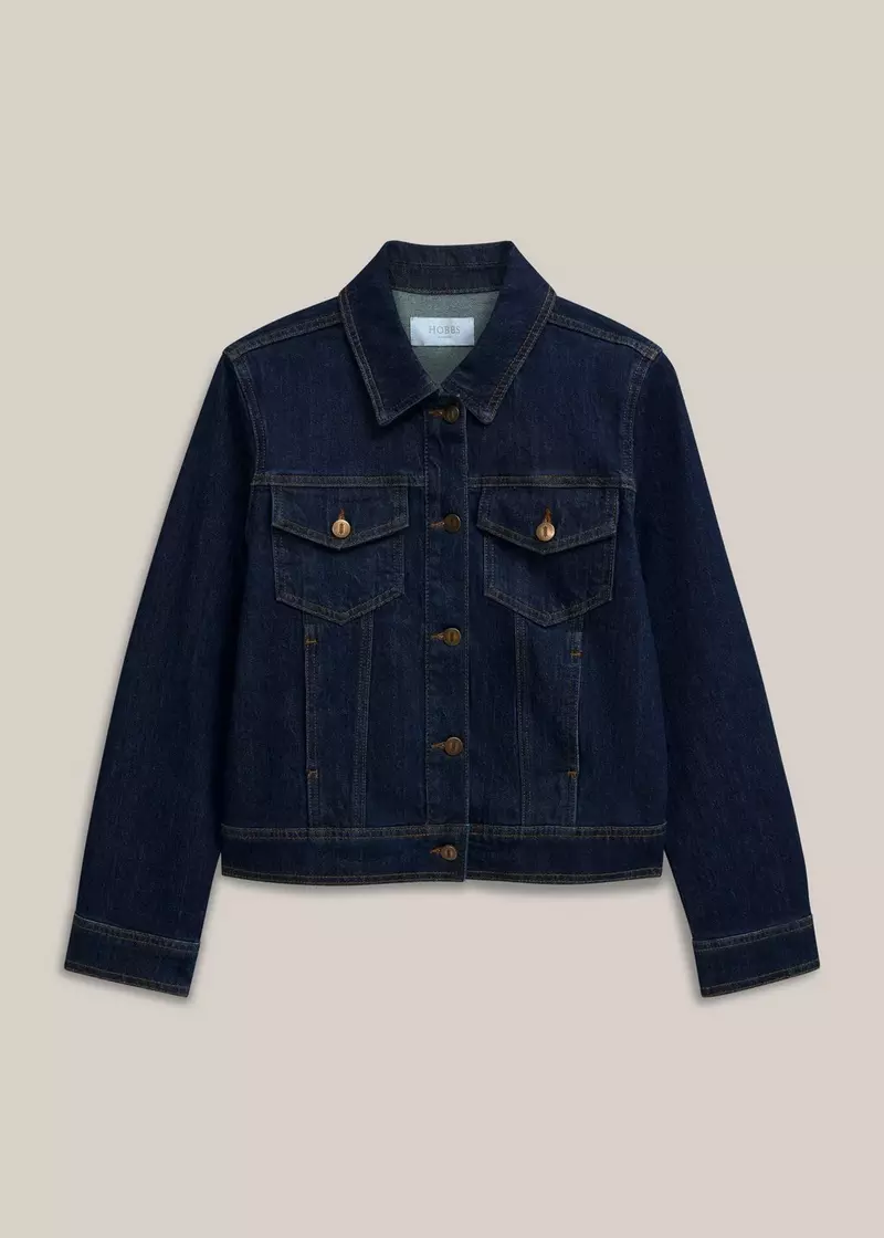 Vivienne Jacket, Indigo, hi-res
