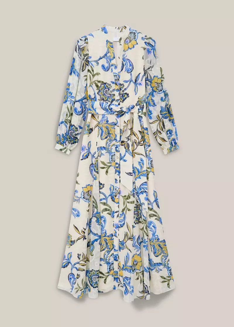 Shanice Paisley Maxi Dress, Cream Multi, hi-res