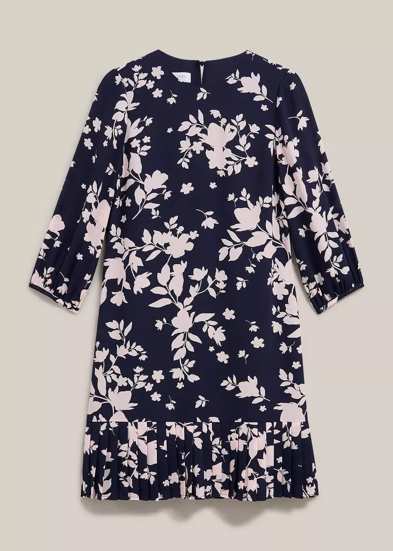 Liana Floral Mini Dress, Midnight Pink, hi-res